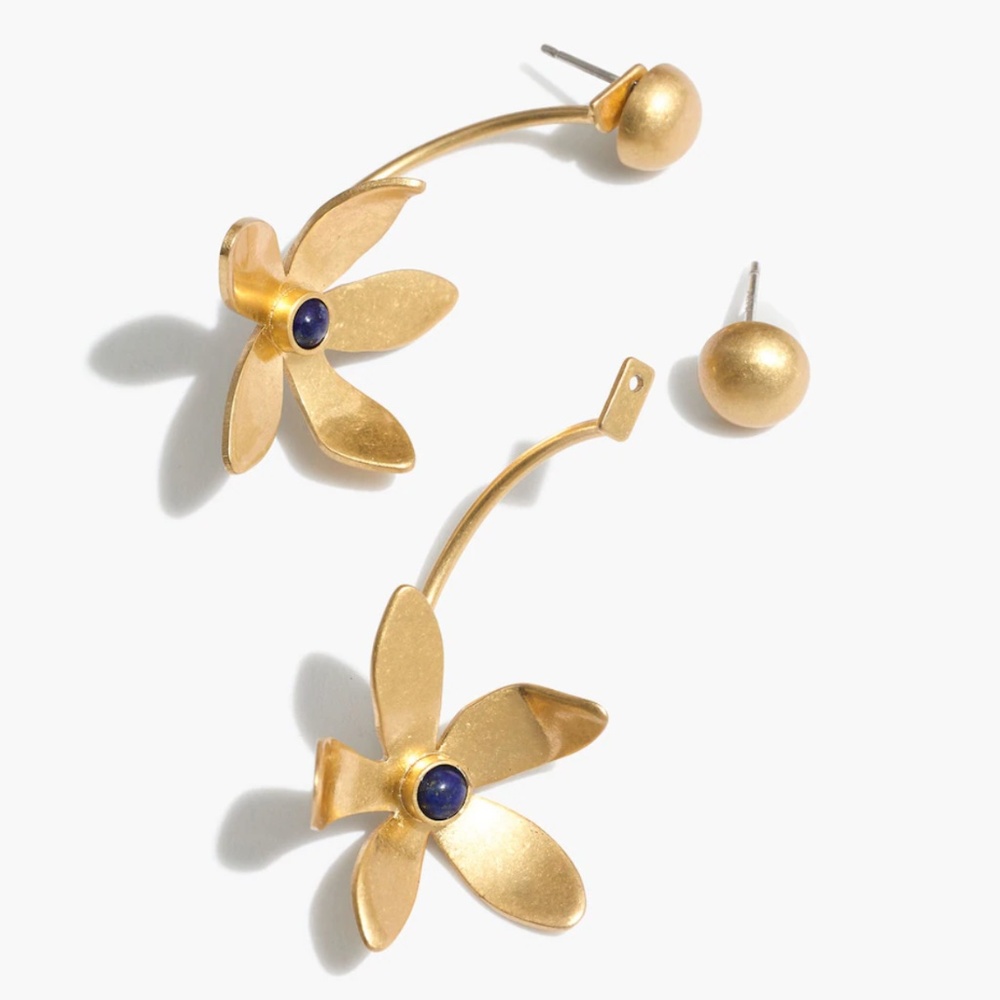 Madewell Petalstem Statement Earrings